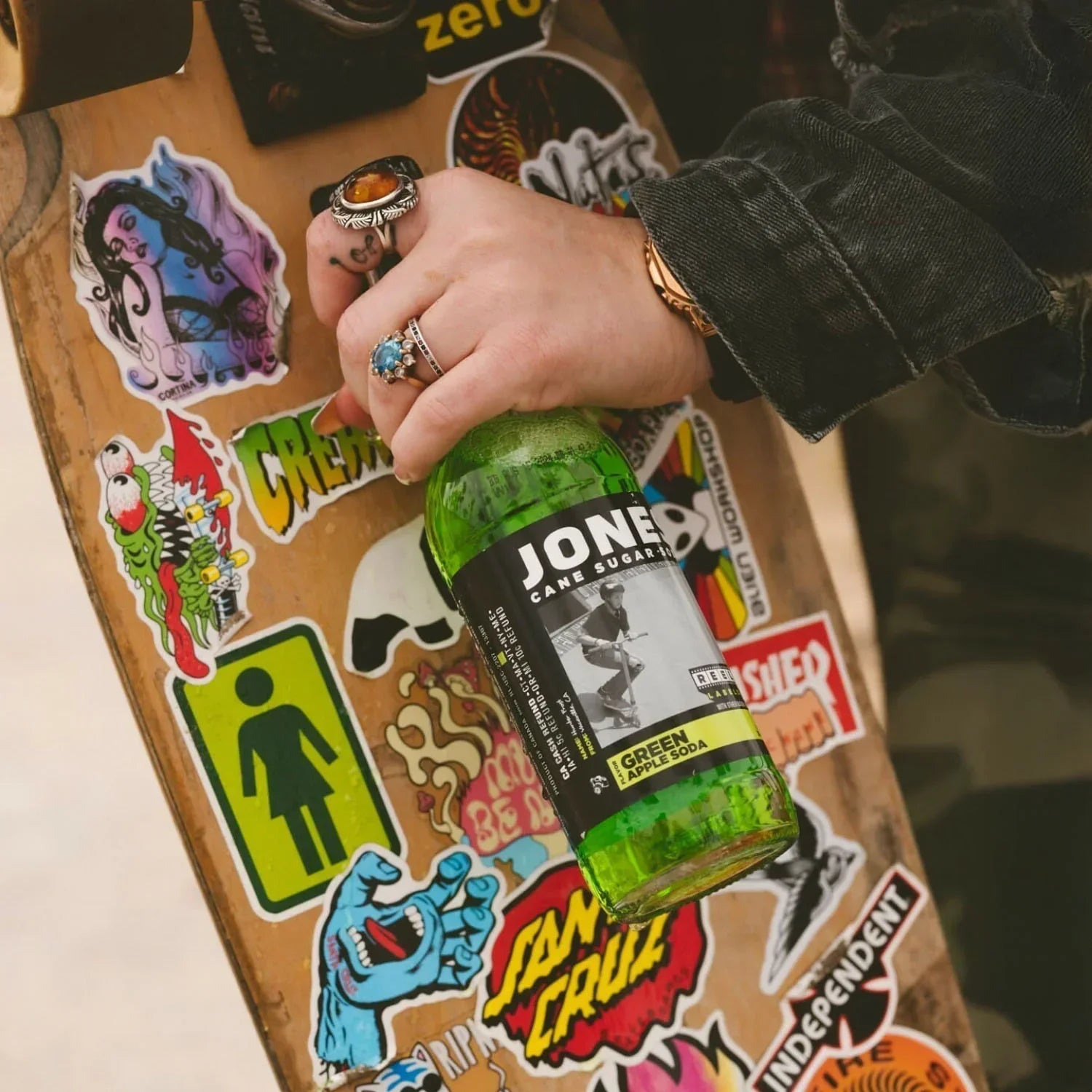 Green Apple Cane Sugar Soda